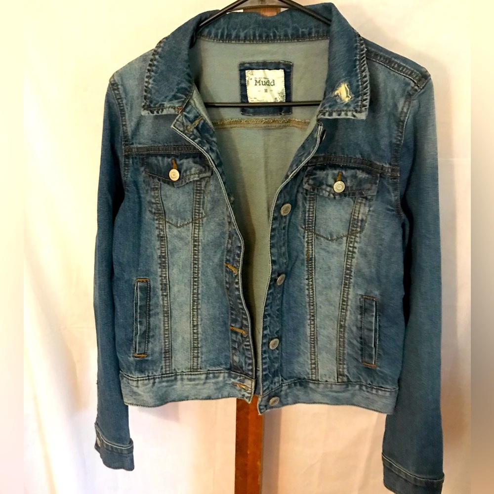 MUDD button up jean jacket Juniors